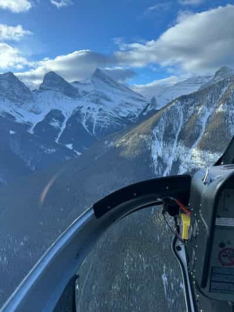 Canmore : Tour en hélicoptère des Trois Sœurs en 25 minutes