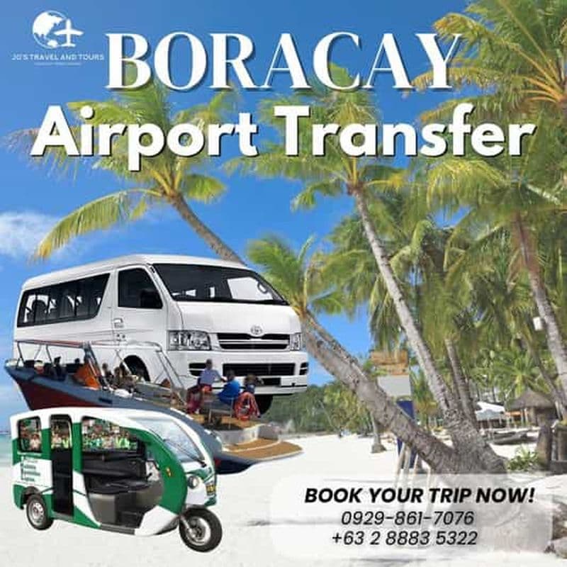 Billet Boracay : Transfert partagé aller-retour de l'aéroport à l'hôtel.