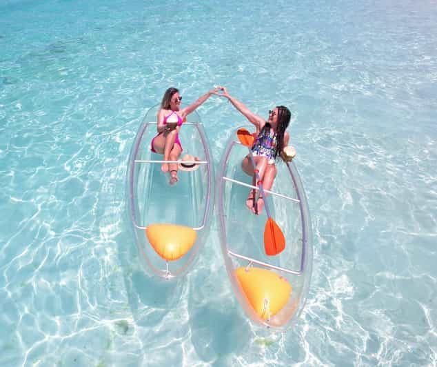 Zanzibar : Kayak transparent et drone (avec prise en charge incluse)