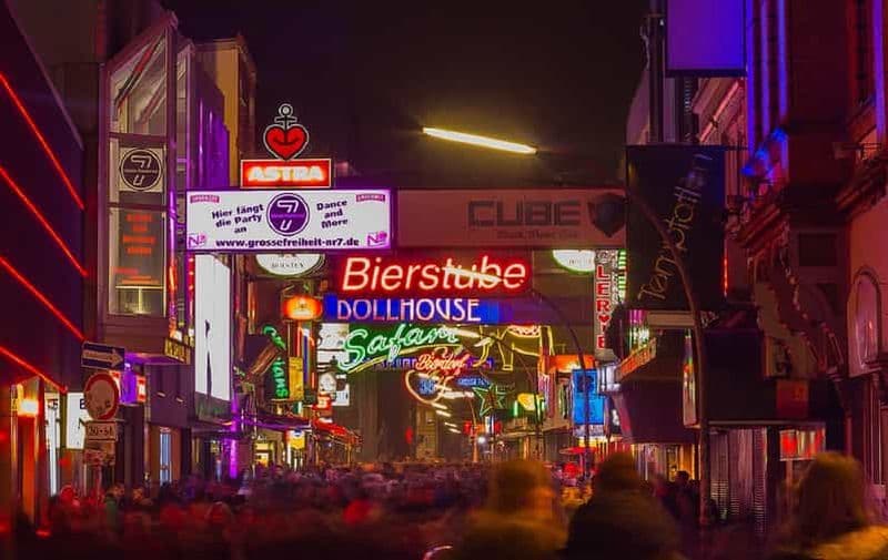 Visite guidée de la Reeperbahn : sexe, péché, fêtes et crime