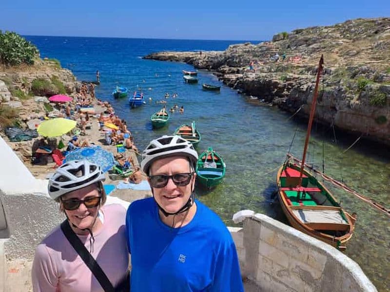 Billet Excursion en e-Bike de Polignano a Mare au village de pêcheurs de S.Vito