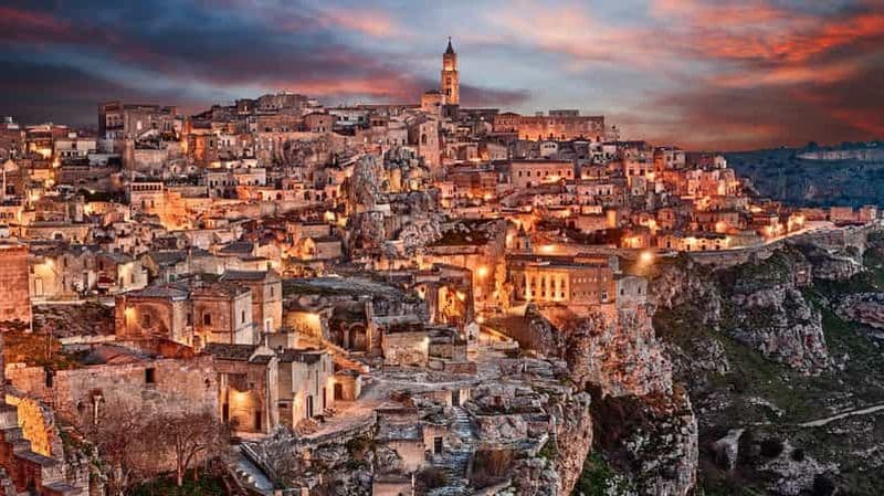 Billet Matera : visite guidée du centre ville avec les églises et maisons rupestres