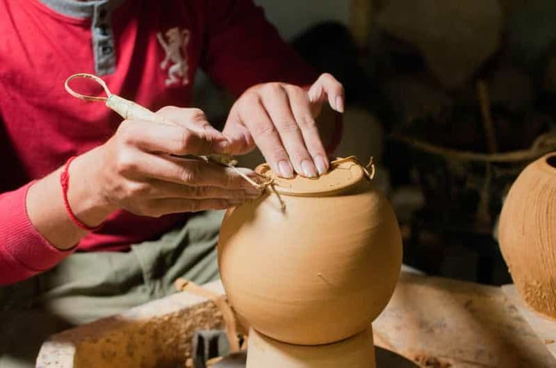 Cours de poterie à Siem Reap avec prise en charge et retour