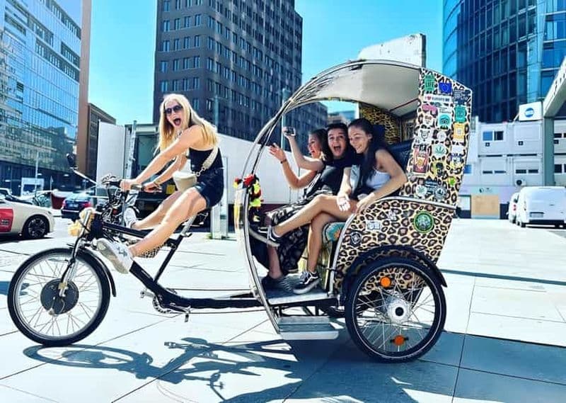 Berlin Rikscha Tour -2 heures & Hôtel Pick-up - Groupes jusqu'à 16 personnes