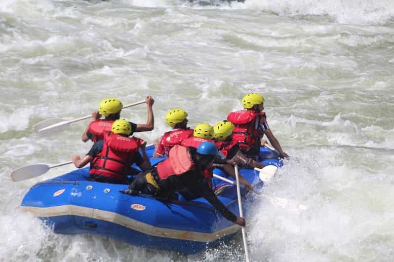 Au départ de Livingstone et des chutes Victoria : Rafting d'une demi-journée sur le Zambèze