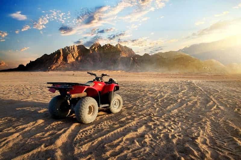 Sharm ElSheikh : Aventure en quad et en buggy au lever ou au coucher du soleil