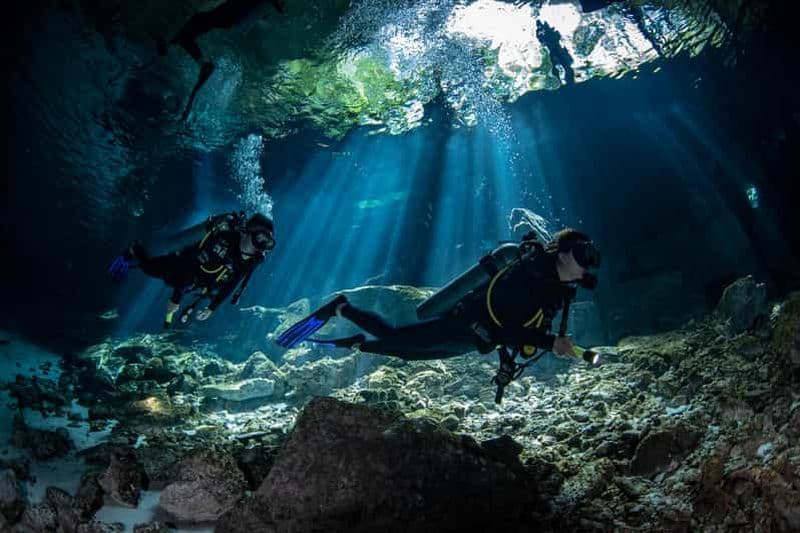 Billet Tulum : Dos Ojos cenote 2 plongées (plongeurs certifiés)