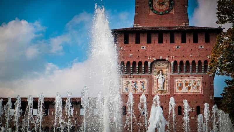 Billet Milan : Visite privée à pied du château Sforza et du Parco Sempione