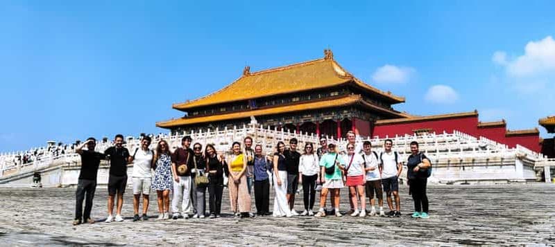 Pékin : visite à pied de la Cité interdite et de la place Tian'anmen