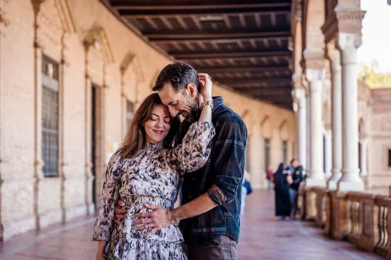 Séville : Photoshoot professionnel à la Plaza de España
