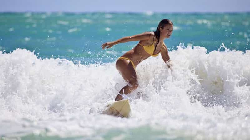 Leçon de surf en groupe de 2 heures à Miami Beach