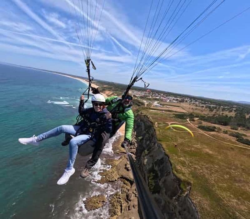Lisboa : Vol en parapente - Praia das Bicas