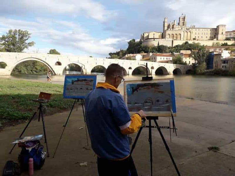 Sud de la France : cours de peinture « Souvenirs » avec un artiste local