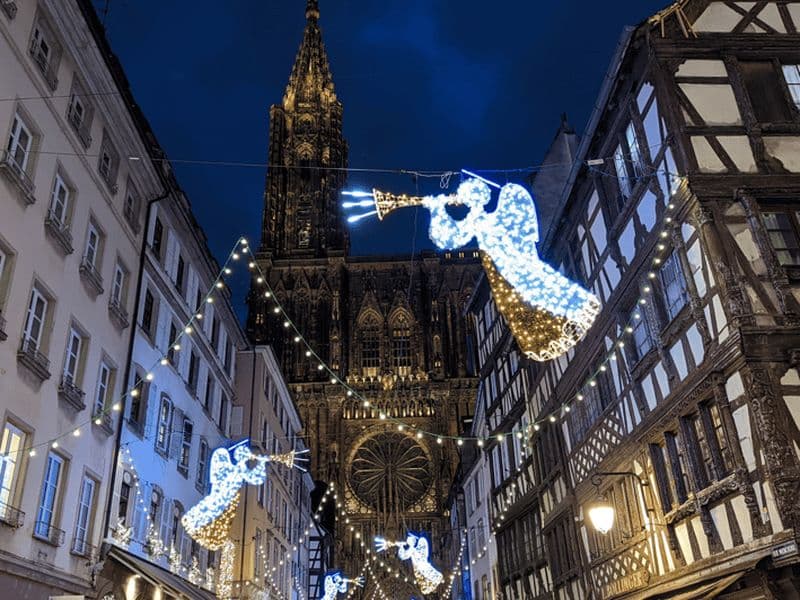 Billet Strasbourg : Marché de Noël de nuit avec vin chaud