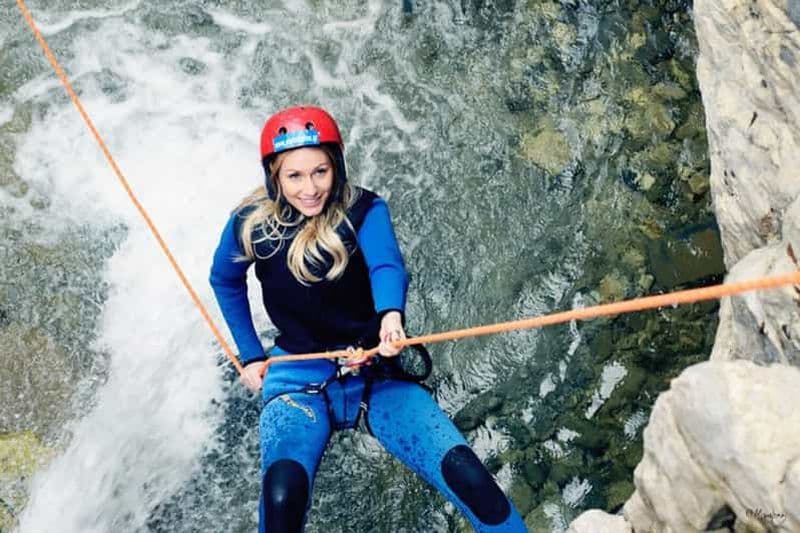 Megalo Papingo : Canyoning avec rappel Section A