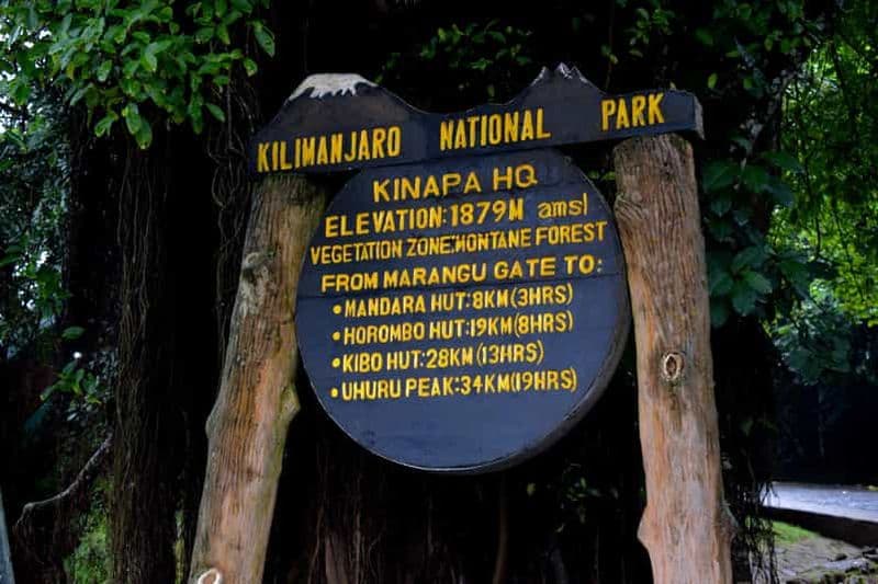 Billet Kilimandjaro : nuit en campement aux refuges Mandara