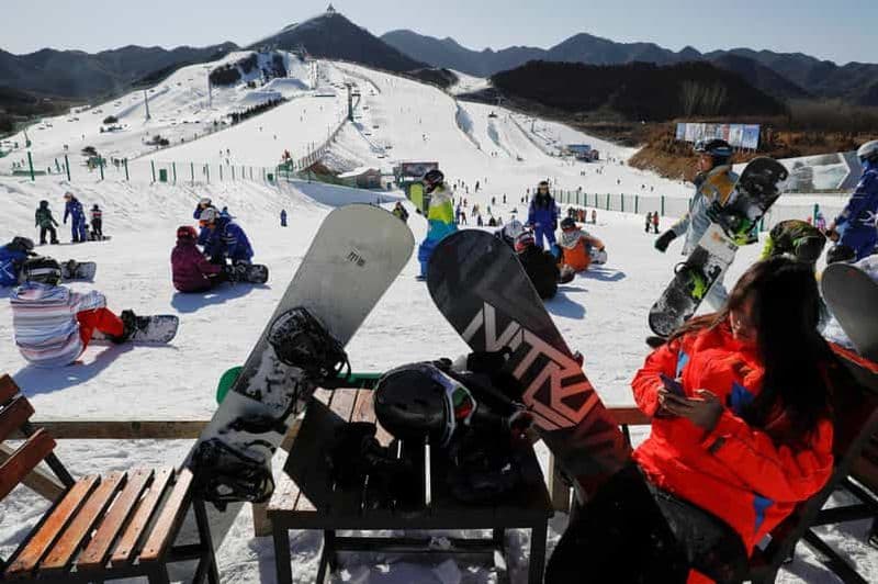 Pékin : Excursion d'une journée à la Grande Muraille de Mutianyu et à la station de ski de Huaibei