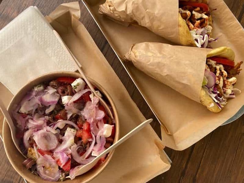 Billet Athènes : Visite gastronomique végétalienne en groupe