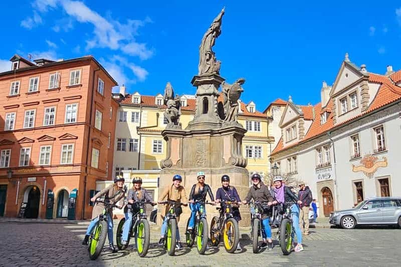Billet Prague : Visite guidée en E-Bike Fat Tire Cruiser