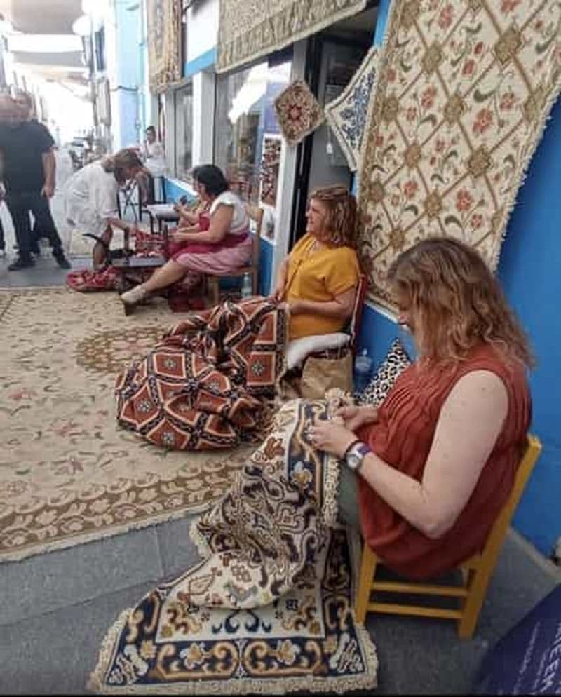 Billet Arraiolos : Atelier de tapis brodés avec des artisanes locales