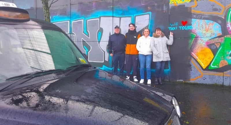 Billet Belfast : visite privée des fresques murales politiques en taxi noir