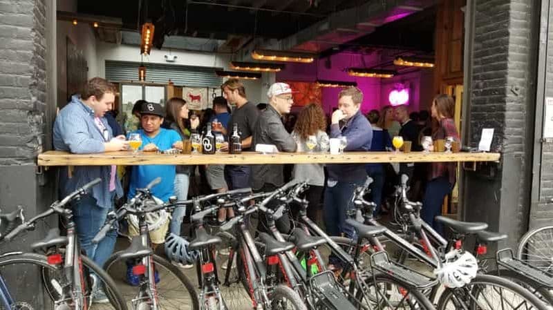 Visite guidée à vélo avec dégustation de bières dans le Queens et Brooklyn