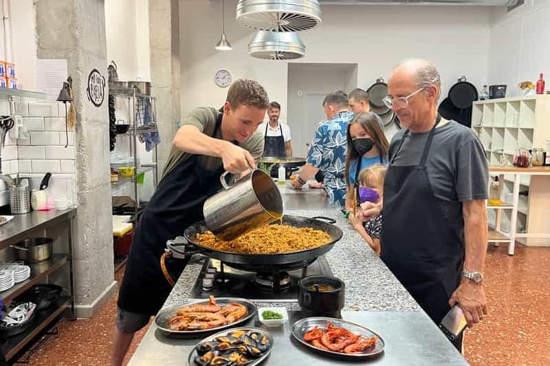 Valence : Atelier Paella, Tapas et visite du marché de Ruzafa