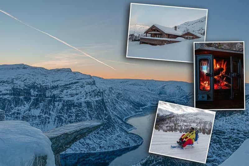 Billet L'expérience de la cabane d'hiver de Trolltunga