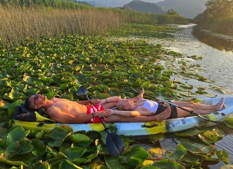 Billet Virpazar : Excursion en kayak sur le lac Skadar