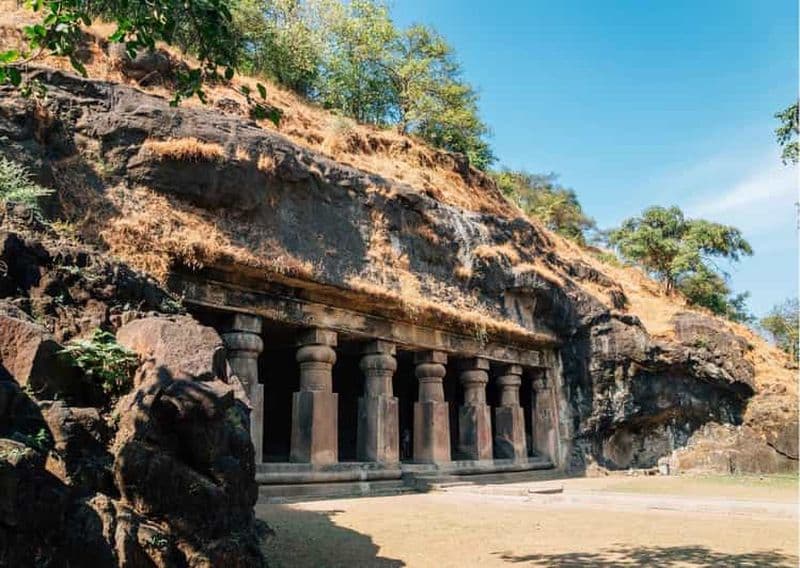 Billet Mumbai : Visite privée des grottes d'Elephanta avec trajet en ferry