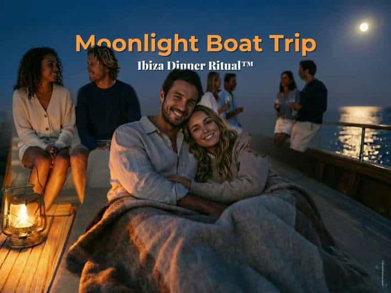 Billet Ibiza : excursion en bateau au clair de lune et dîner dans la vieille ville