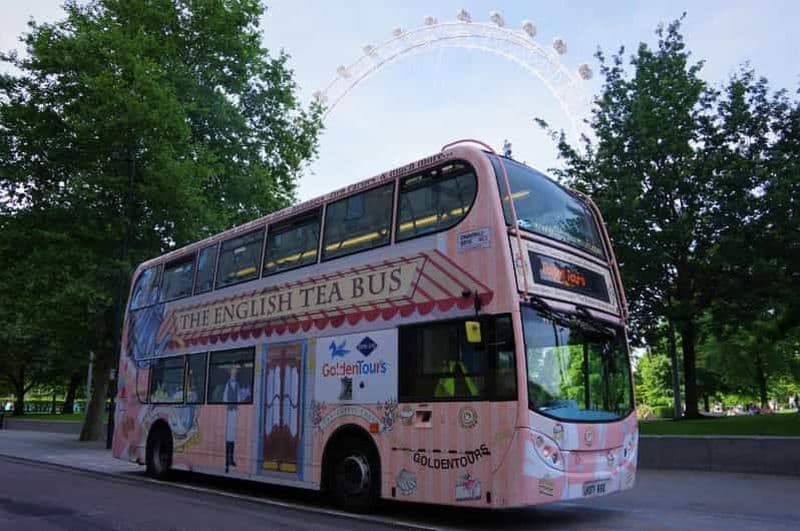 Billet Londres : Afternoon Tea Bus avec un verre de Prosecco
