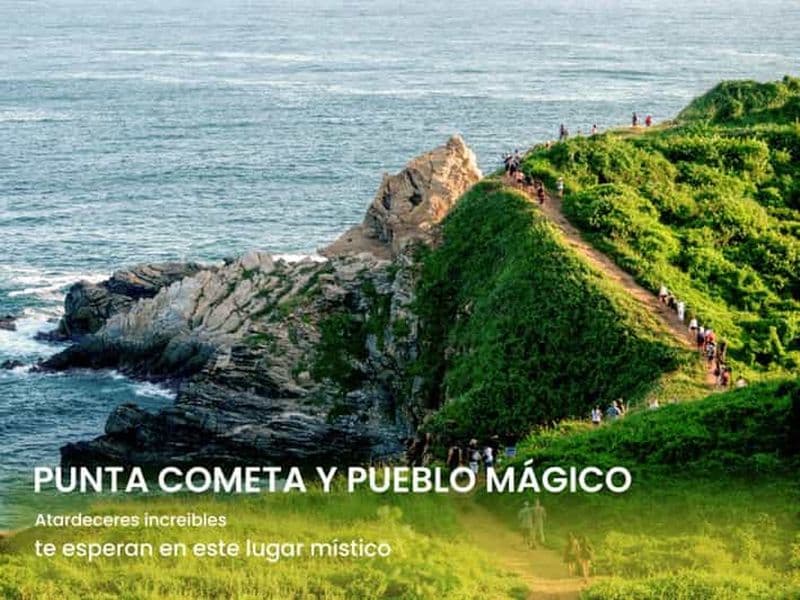 Billet Punta Cometa et Pueblo Mágico Mazunte en service privé depuis Huatulco