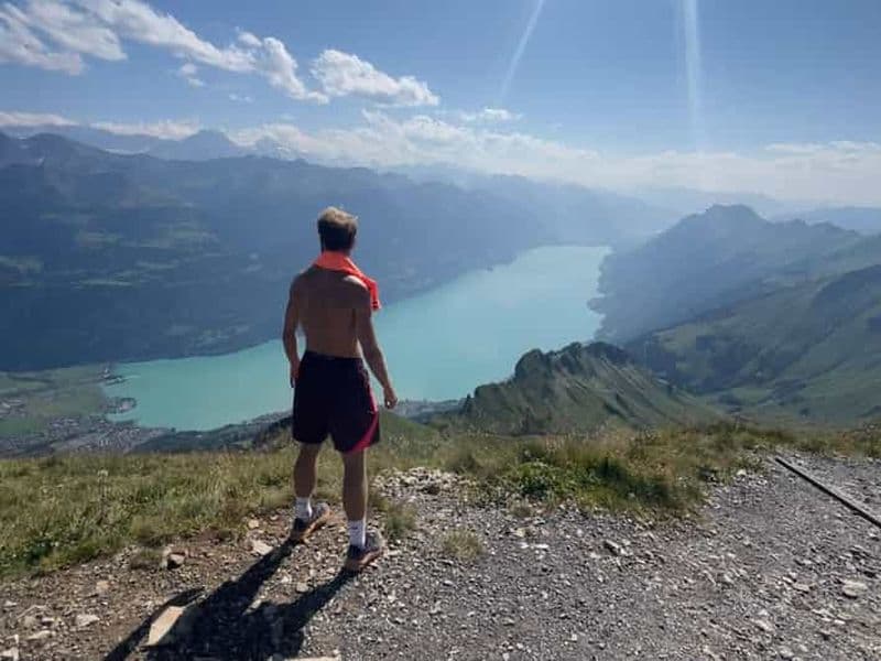 Billet Brienz : Le sommet du Brienzer Rothorn avec un triathlète suisse