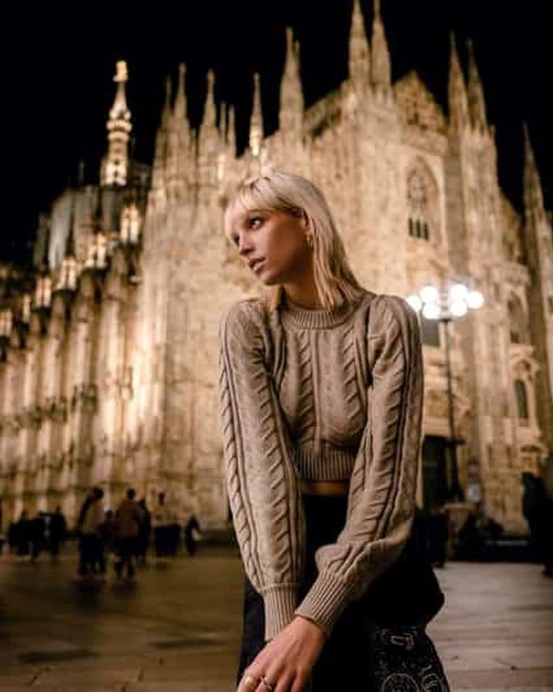 Séance photo de haute couture à Milan avec un photographe de mode professionnel