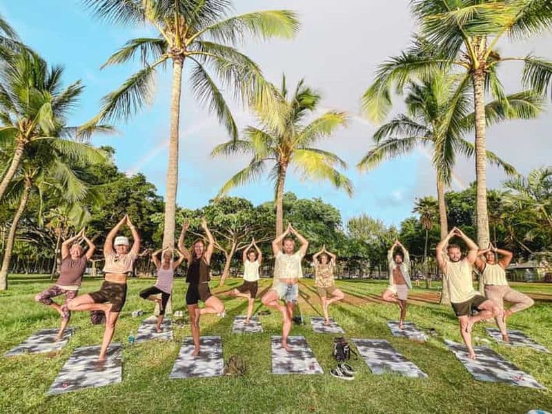 Les cours de yoga en plein air préférés de Waikiki - Yoga at the Beach
