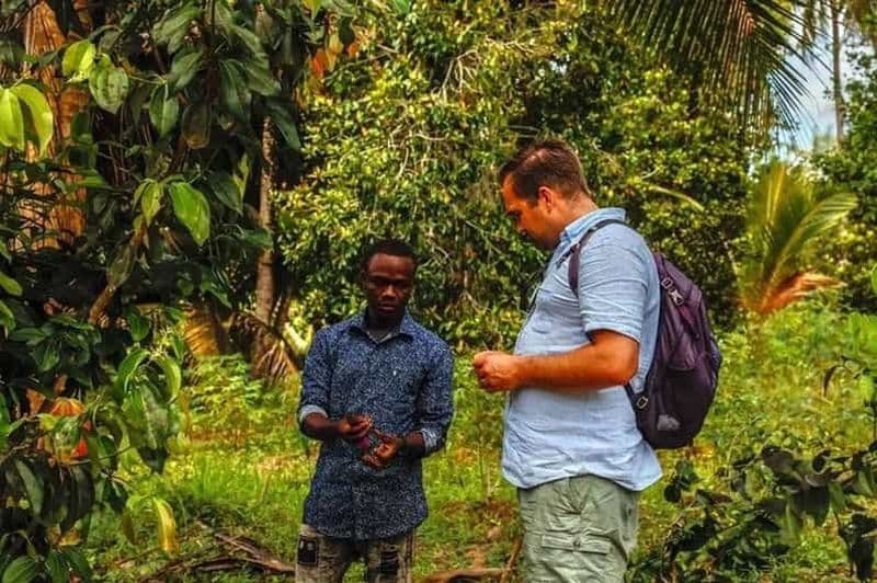 Billet Pemba : visite d'une plantation d'épices et dégustations