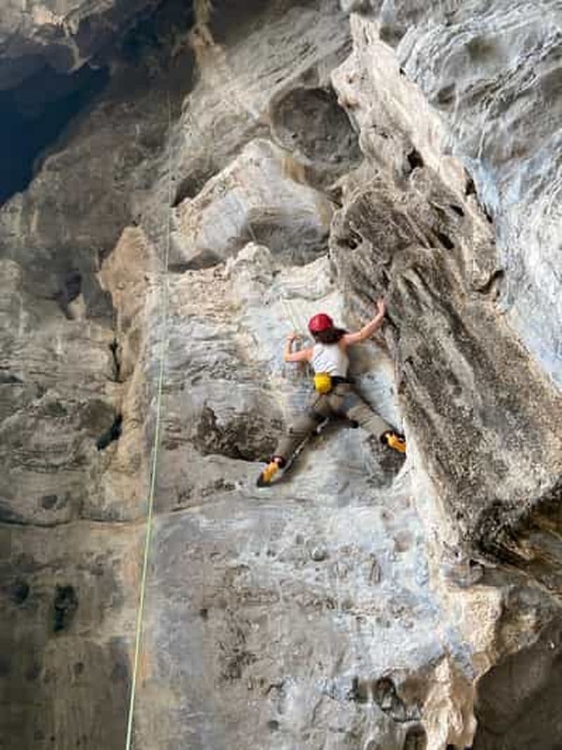 Baie de Lan Ha : Demi-journée d'escalade