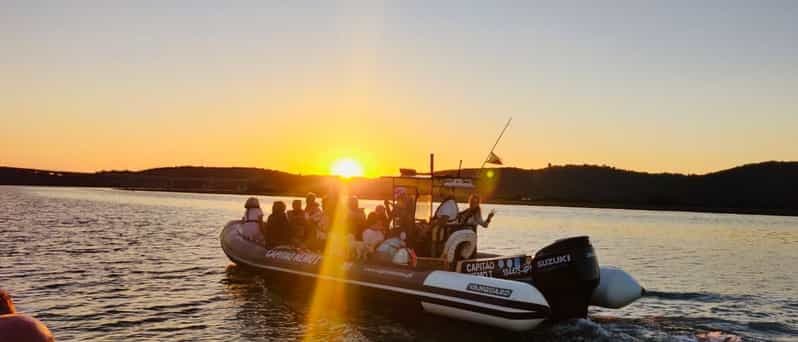 Portimão : Grottes de Benagil et coucher de soleil avec vin mousseux