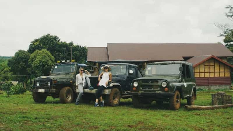 Laos : visite d'une jounée en jeep et Mystic Mountain Coffee Farm