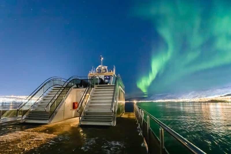 Billet Bodø : Croisière aux aurores boréales