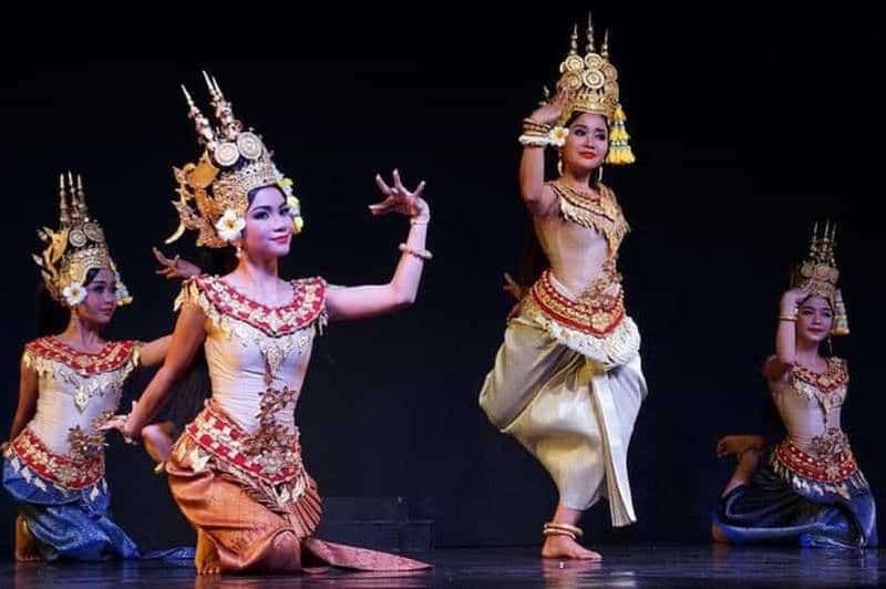 Siem Reap : Spectacle de danse Apsara et dîner avec prise en charge à l'hôtel.