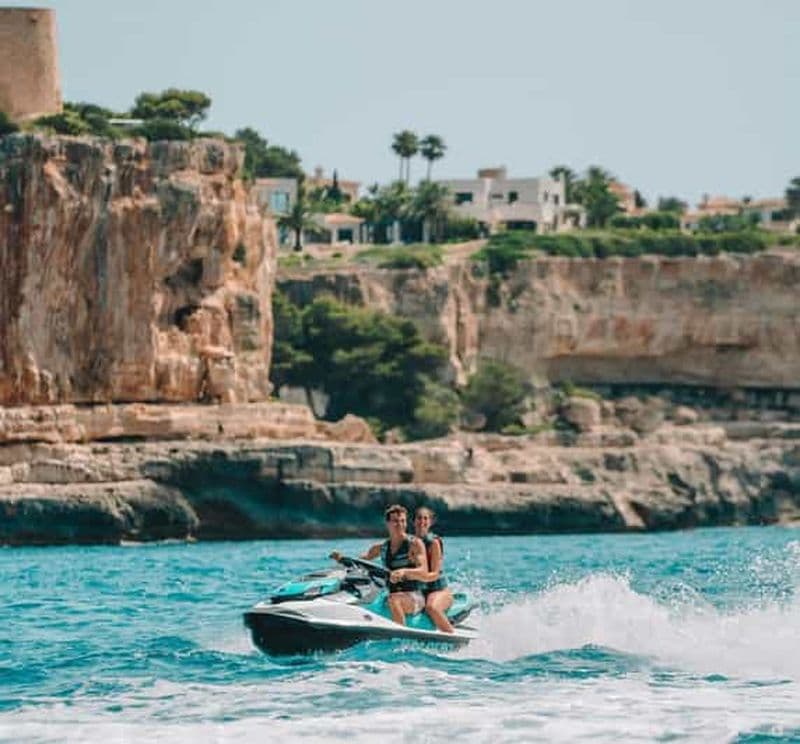 Porto Petro : Cala Mondrago Jetski Tour
