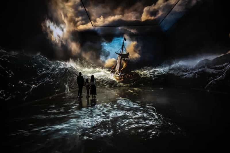 Billet Londres : Billet d'entrée pour l'expérience artistique immersive Frameless