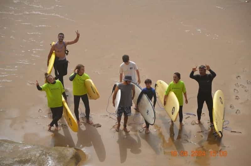 Marrakech : Excursion de surf d'une journée à Essaouira avec prise en charge à l'hôtel
