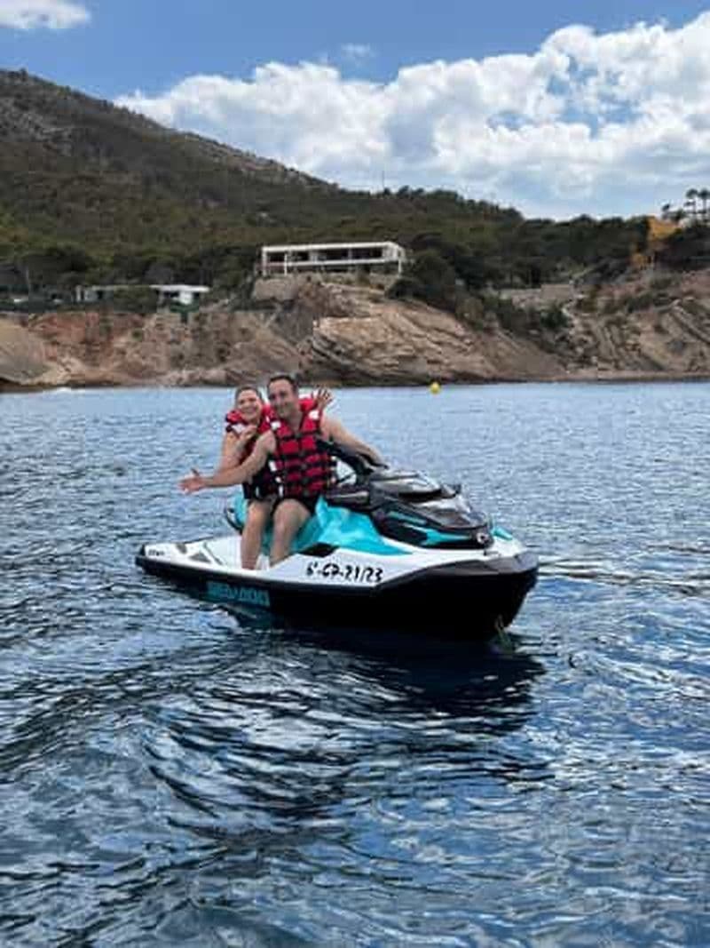 Billet Altea : Excursion en jet ski sans permis 60 minutes