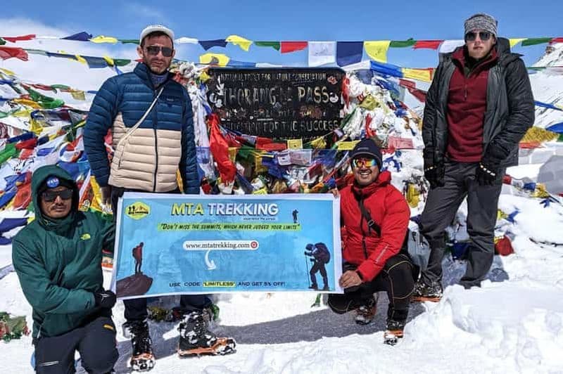 Billet Katmandou : circuit de 9 jours autour de l'Annapurna via le col de Thorong La