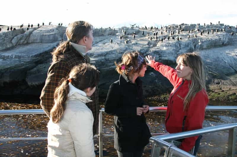 Ushuaia : Parc national, train et navigation. Transfert aéroport inclus