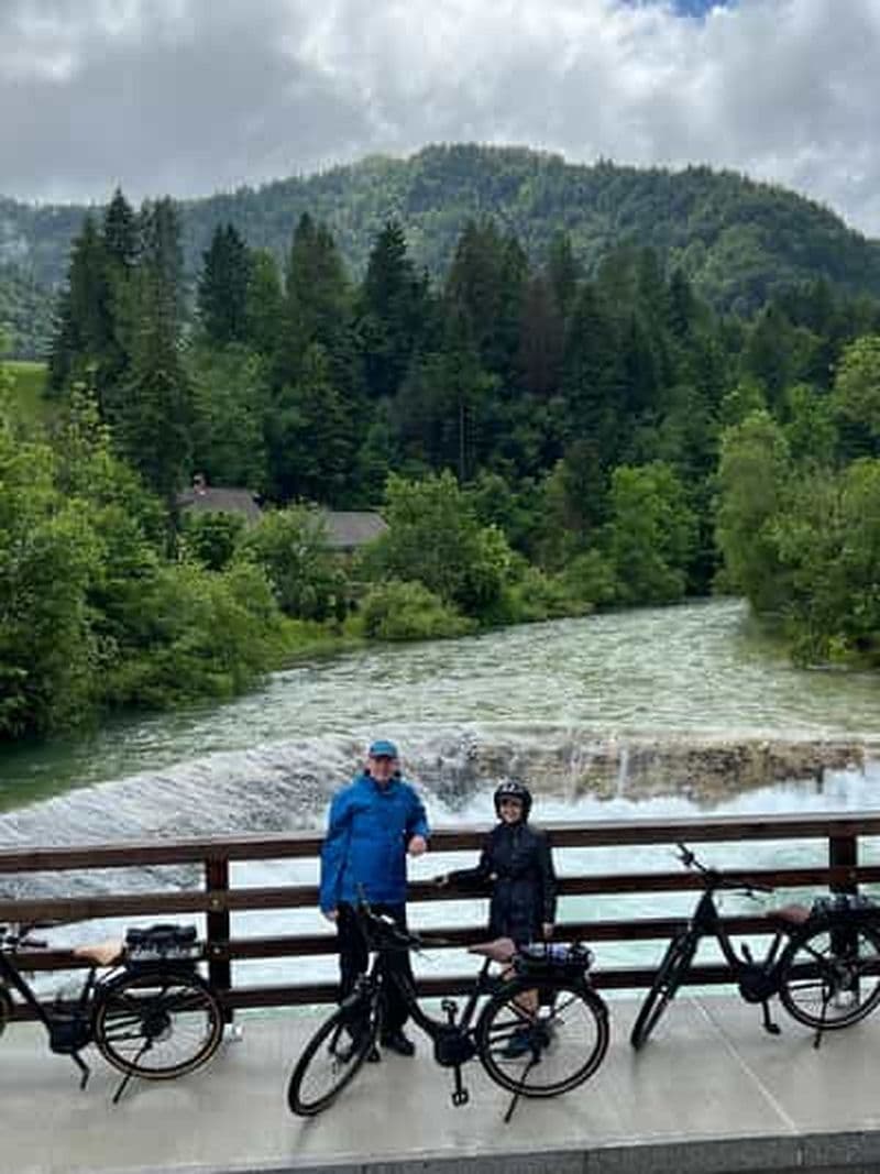 Billet Depuis Bled : excursion en vélo électrique sans guide dans le parc national du Triglav