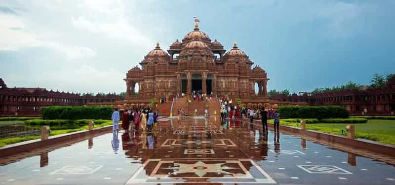 Billet Visite de Swaminarayan Akshardham avec guide et transferts à Delhi